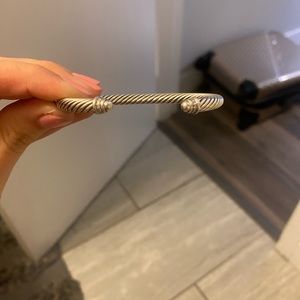 David Yurman Classic Cable with pave diamonds